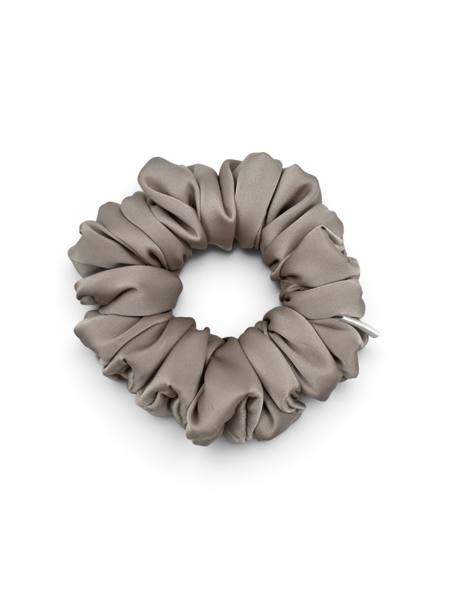 Scrunchie Caffè Latte Satyna Jedwabna Standard